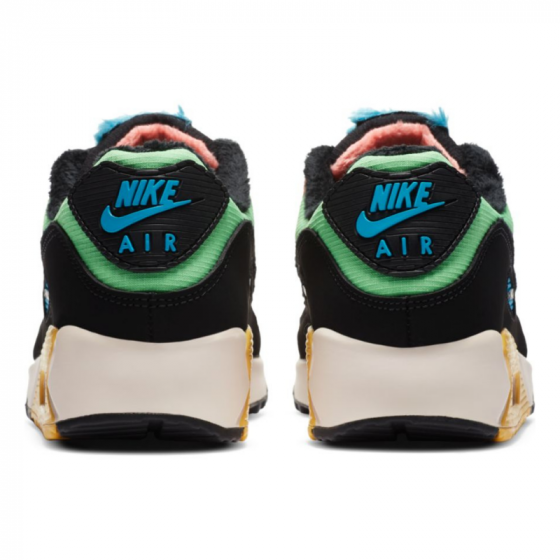 Кроссовки Женские Nike W Air Max 90 Premium CT1891-600 (atomic pink-black)