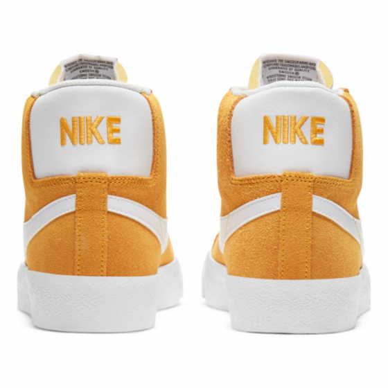 Кеды Nike SB Zoom Blazer Mid 864349-700 (university gold-white)