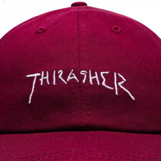 Кепка Thrasher New Religion Old Timer Hat 3131413 (maroon)