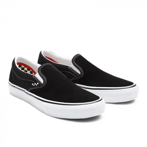 Кеды Vans Skate Slip-On VN0A5FCAY281 (black-white)