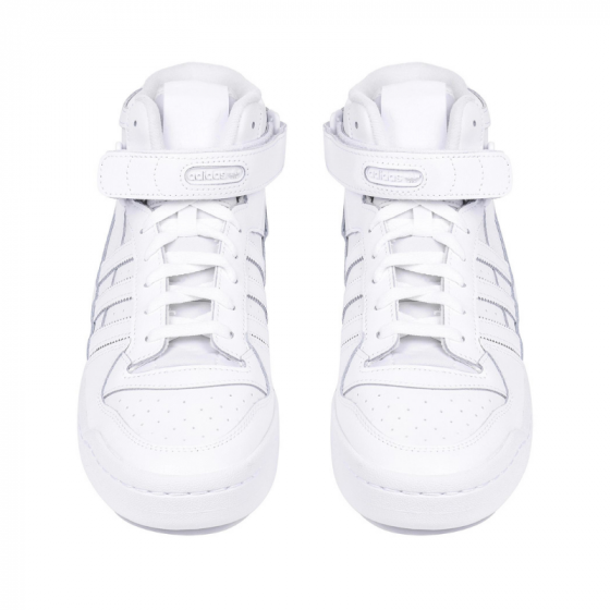 White mid top adidas discount