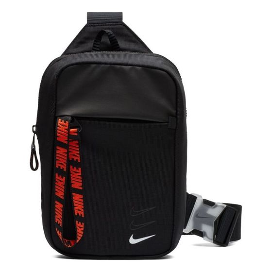 Сумка Через Плечо Nike Sportswear Essentials Hip Pack BA6144-010 (black-black-white)