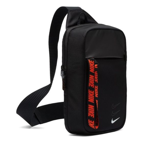 Сумка Через Плечо Nike Sportswear Essentials Hip Pack BA6144-010 (black-black-white)