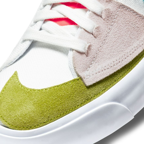 Кеды Nike SB Zoom Blazer Mid Edge CI3833-101 (summit white-oracle aqua)