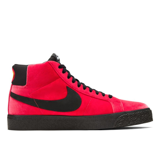 Кеды Nike SB Zoom Blazer Mid ISO CD2569-600 (university red-black)