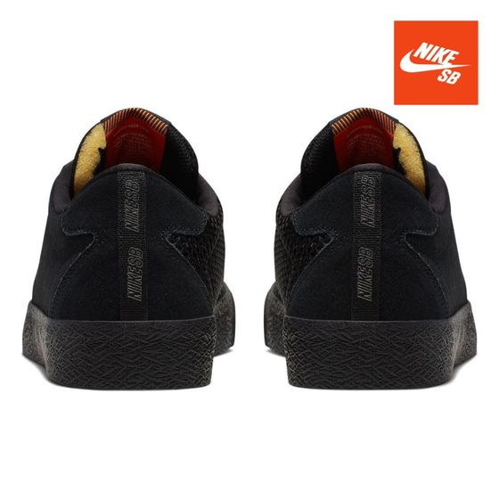 Кеды Nike SB Zoom Bruin ISO CN8827-001 (black-black-safety orange)