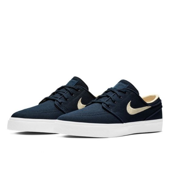Кеды Nike SB Zoom Stefan Janoski Canvas 615957-405 (obsidian-light cream-white)