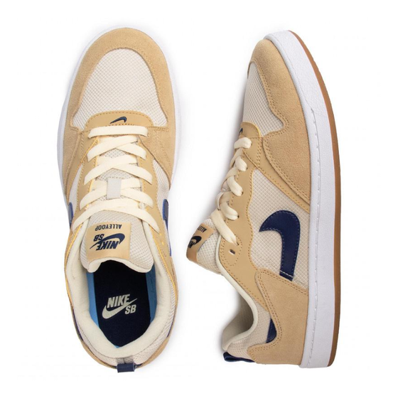 Кеды Nike SB Alleyoop CJ0882-700 (club gold-midnight navy)
