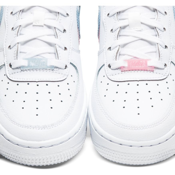 Кроссовки Nike Air Force 1 LV8 (GS) CW1574-100 (white-light armory blue)
