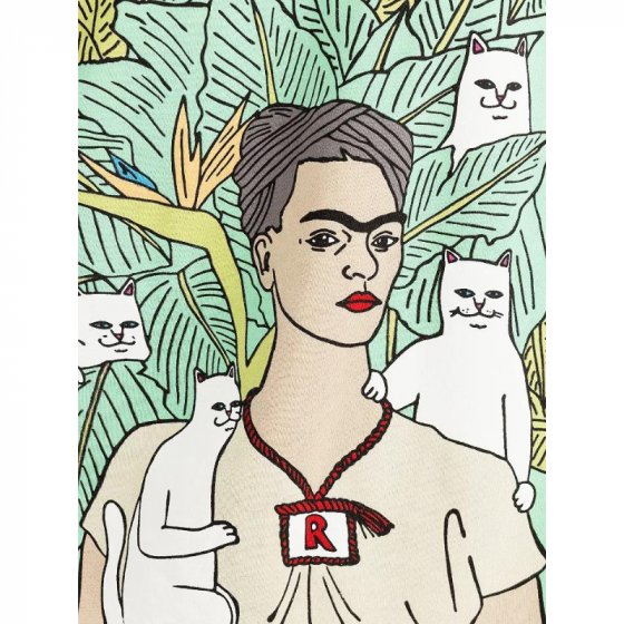 Лонгслив Ripndip Nermal Portrait Ls RND10226 (sage)