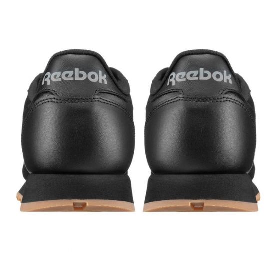 Кроссовки Reebok Classic Leather 49800 (intense black-gum)