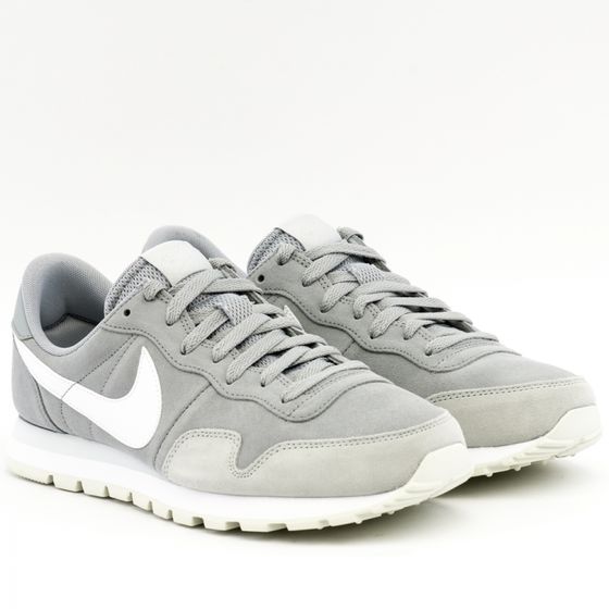 Кроссовки Nike Air Pegasus 83 Leather 827922-002 (wolf grey-white)