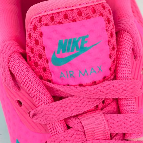 Кроссовки детские женские Nike Air Max 90 BR GS 833409-600 (pink blast-gamma blue)