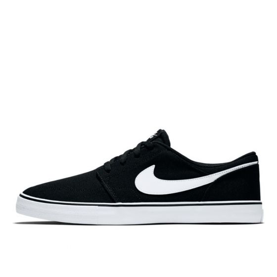 Кеды Nike SB Portmore II Solar Canvas 880268-010 (black-white)