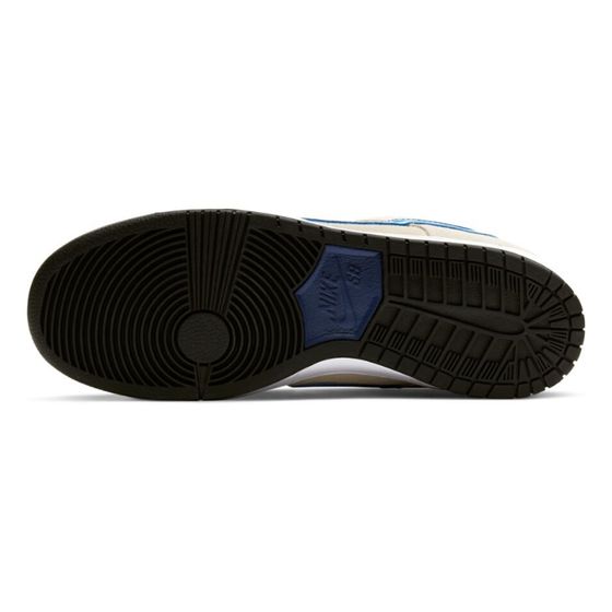 Кеды Nike SB Dunk Low Pro CT6688-200 (light cream-deep royal blue)