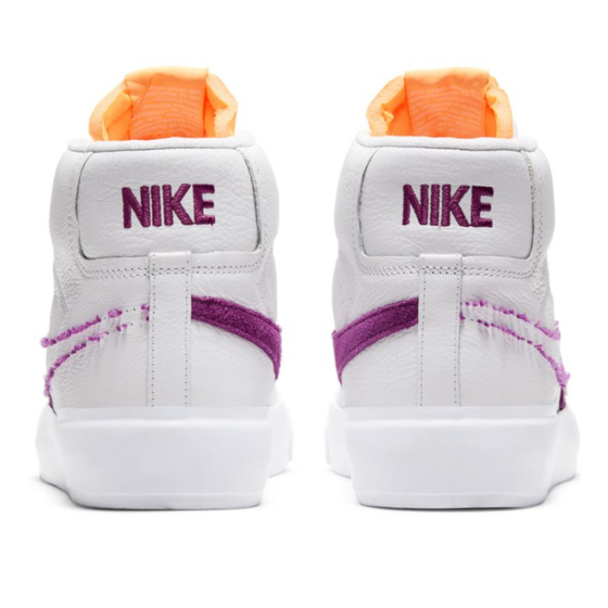 Кеды Nike SB Zoom Blazer Mid Edge L DA2189-100 (white-viotech-white)