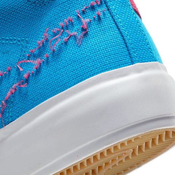 Кеды Nike SB Zoom Blazer Mid Edge CI3833-400 (laser blue-watermelon-university gold)
