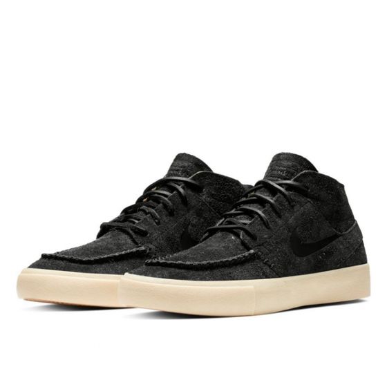 Nike SB Zoom Janoski Mid RM Crafted AQ7460 001 black golden beige