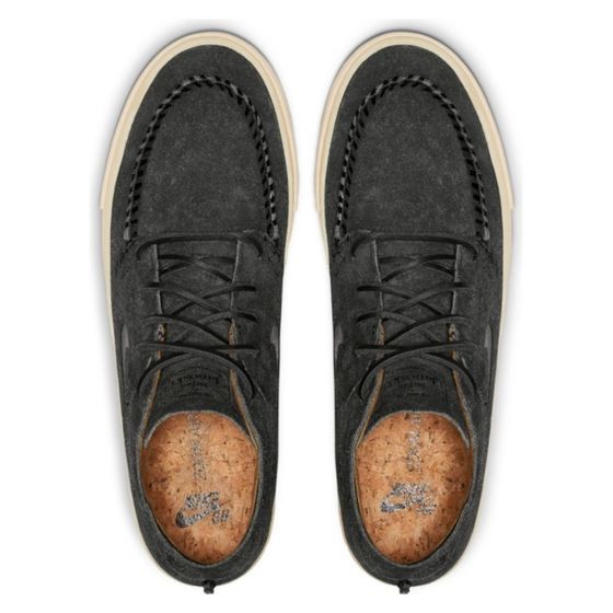 Кеды Nike SB Zoom Janoski Mid RM Crafted AQ7460-001 (black-golden beige)