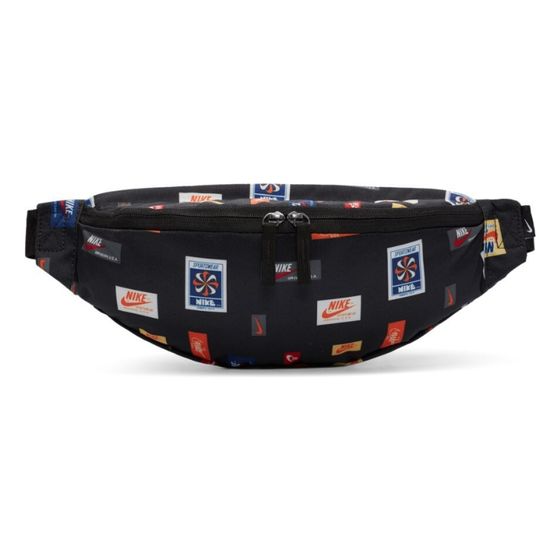 Сумка На Пояс Nike Heritage AOP Hip Pack CQ6300-010 (black-multi)