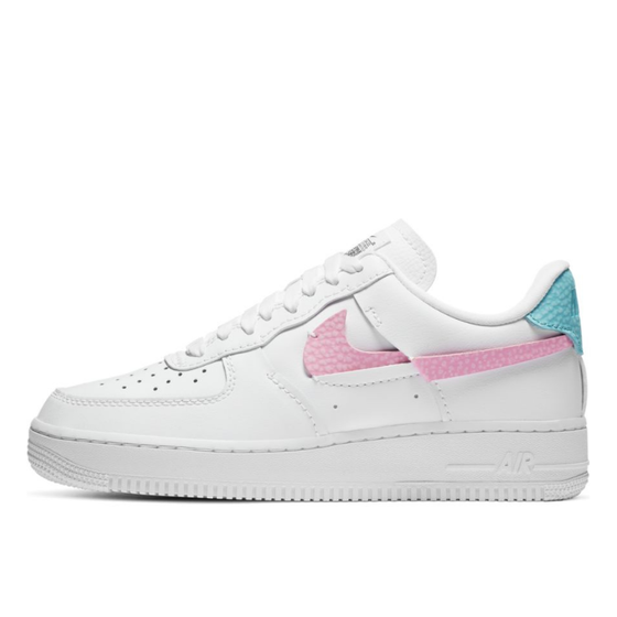Кроссовки Женские Nike W Air Force 1 LXX DC1164-101 (white-bleached aqua-pink rise)