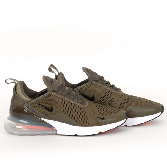 Кроссовки Nike Air Max 270 AH8050-201 (medium olive-black-total orange)