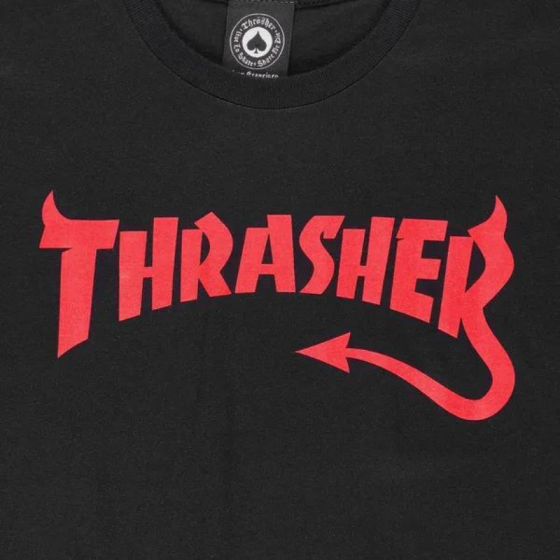 Футболка Thrasher Diablo 311598 (black)