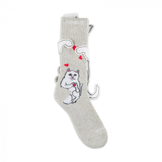 Носки Ripndip Nermal Loves Socks RNDSUM24204 (ash heather)