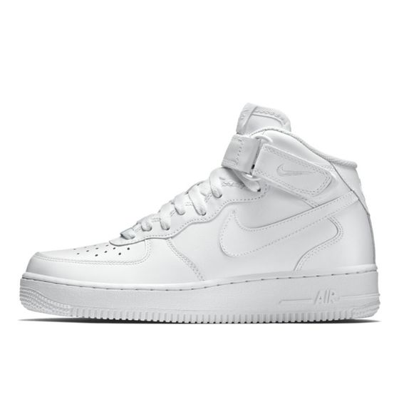 Кроссовки Nike Air Force 1 Mid 07 315123-111 (white-white)