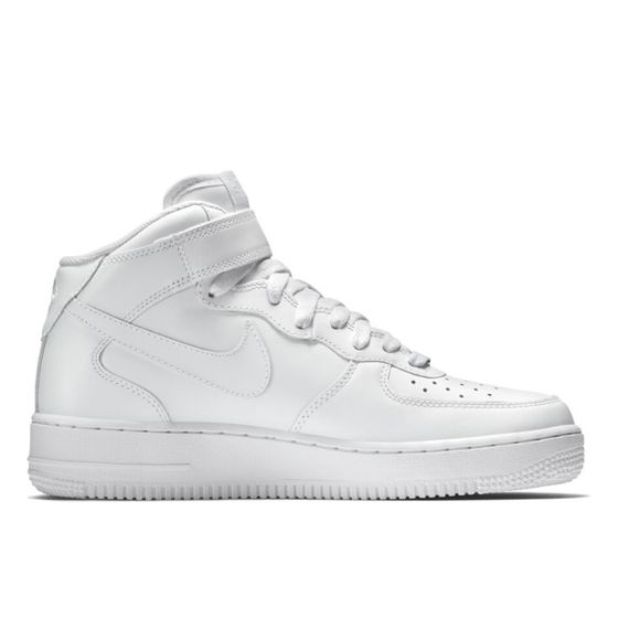 Кроссовки Nike Air Force 1 Mid 07 315123-111 (white-white)