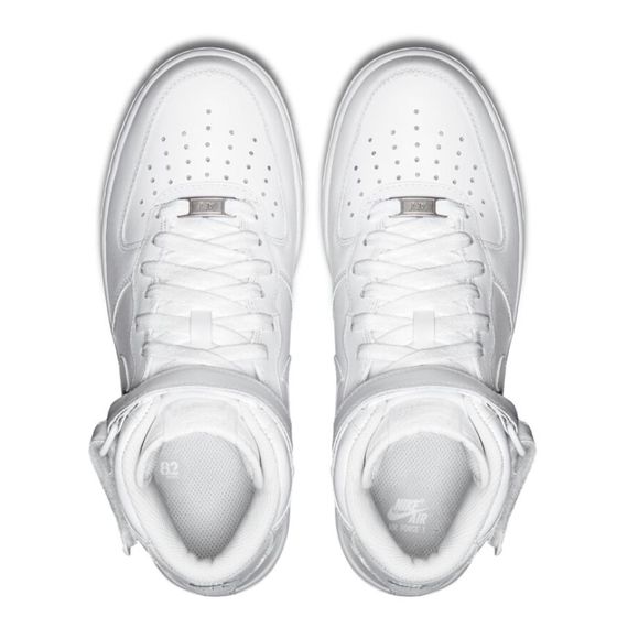 Кроссовки Nike Air Force 1 Mid 07 315123-111 (white-white)