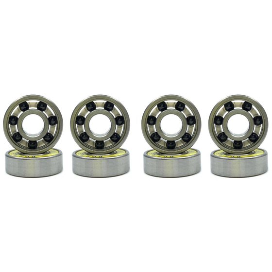 Подшипники Destroy Ceramic Si3N4 Stainless Abec 9 dstr20-cersi3n4stnls9 (orng-blk)