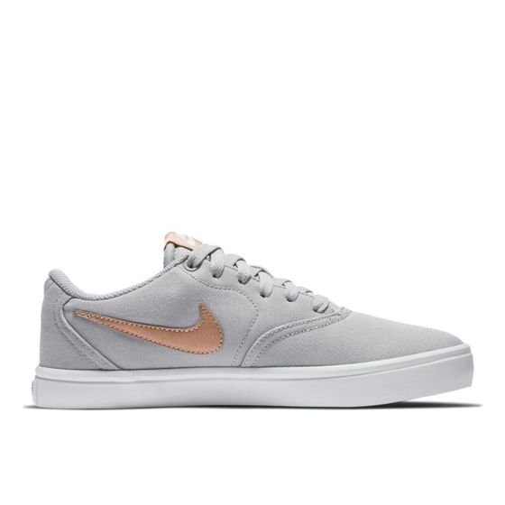 Кеды Женские Nike SB W Check Solar Canvas 921463-006 (wolf grey-red bronze)