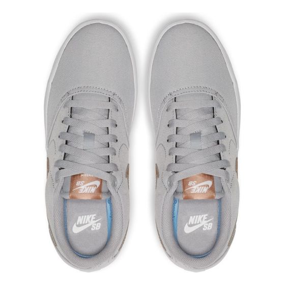 Кеды Женские Nike SB W Check Solar Canvas 921463-006 (wolf grey-red bronze)