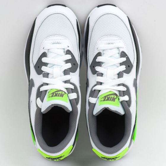 Кроссовки детские Nike Air Max 90 Mesh PS 833420-103 (white-cool grey)