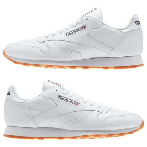 Кроссовки Reebok Classic Leather 49799 (white-gum)