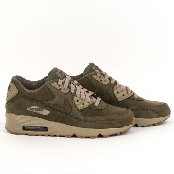 Кеды детские зимние Nike Air Max 90 Winter Premium GS 943747-200 (medium olive-bamboo)