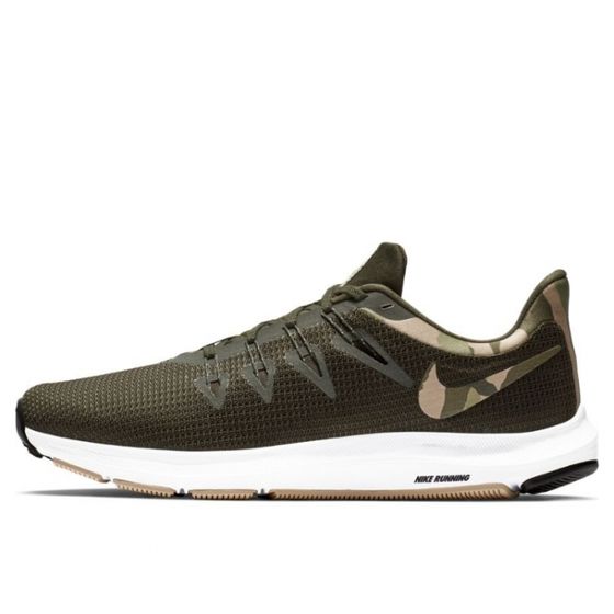 Кроссовки Nike Quest Camo BQ7158-300 (sequoia-desert ore) (11.5us 45.5eu 29.5cm)