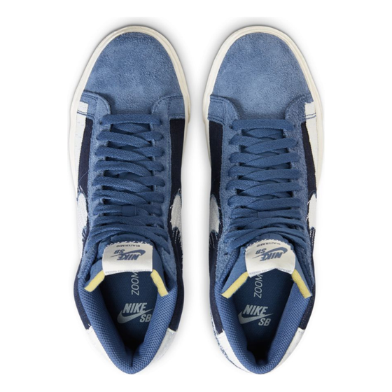 Кеды Nike SB Zoom Blazer Mid Premium CT0715-400 (mystic navy-sail)