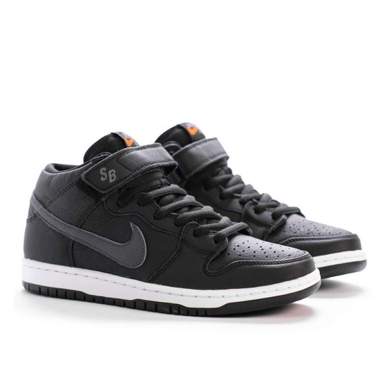 Кеды Nike SB Dunk Mid Pro ISO CV4283-001 (black-dark grey-black-white)