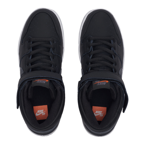 Кеды Nike SB Dunk Mid Pro ISO CV4283-001 (black-dark grey-black-white)