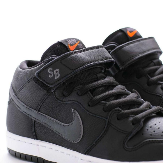 Кеды Nike SB Dunk Mid Pro ISO CV4283-001 (black-dark grey-black-white)