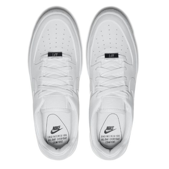 Кроссовки Женские Nike W Air Force 1 Sage Low AR5339-100 (white-white-white)