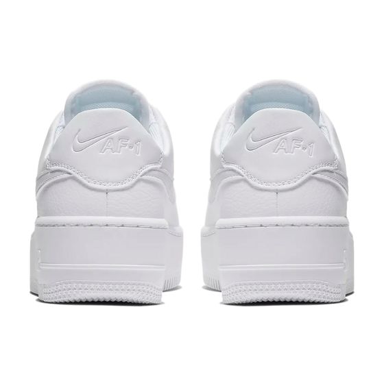 Кроссовки Женские Nike W Air Force 1 Sage Low AR5339-100 (white-white-white)