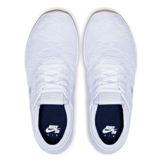 Кеды Nike SB Air Max Janoski 2 AQ7477-100 (white-gum yellow)