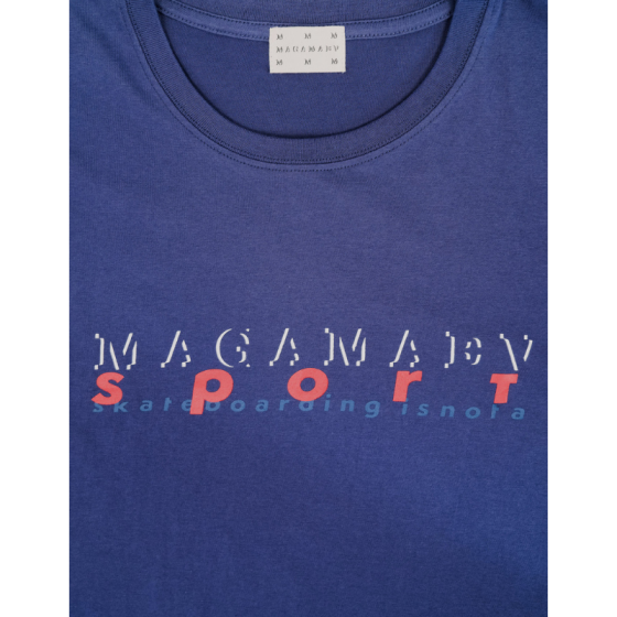 Футболка Magamaev Not A Sport maga23-nastshirtdblu (deep blue)