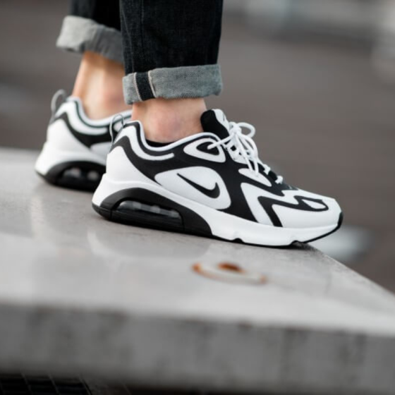 Кроссовки Nike Air Max 200 aq2568-104 (white-black)