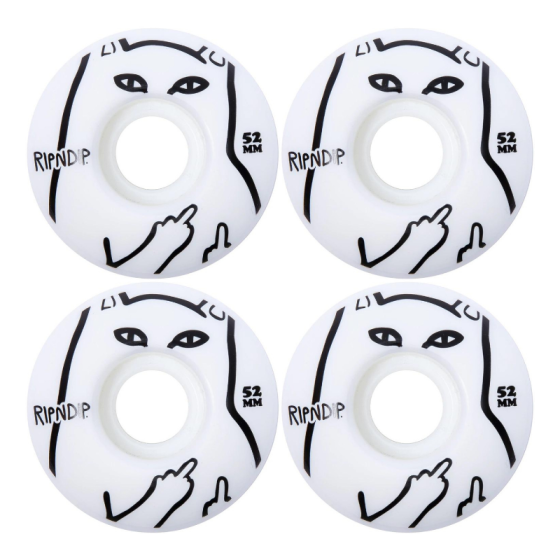 Колеса Для Скейтборда Ripndip Lord Nerm Skate Wheels RND6101 (white)