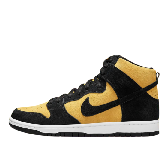 Кеды Nike SB Dunk High Pro DB1640-001 (black-black-varsity maize)