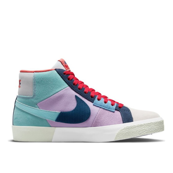 Кеды Nike SB Zoom Blazer Mid Premium DA8854-500 (lilac-court blue)